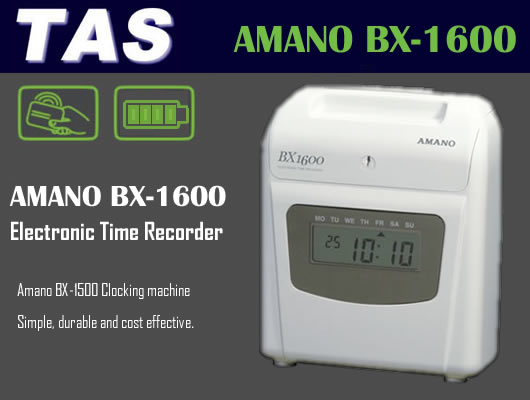 Clocking machine Amano BX-1600